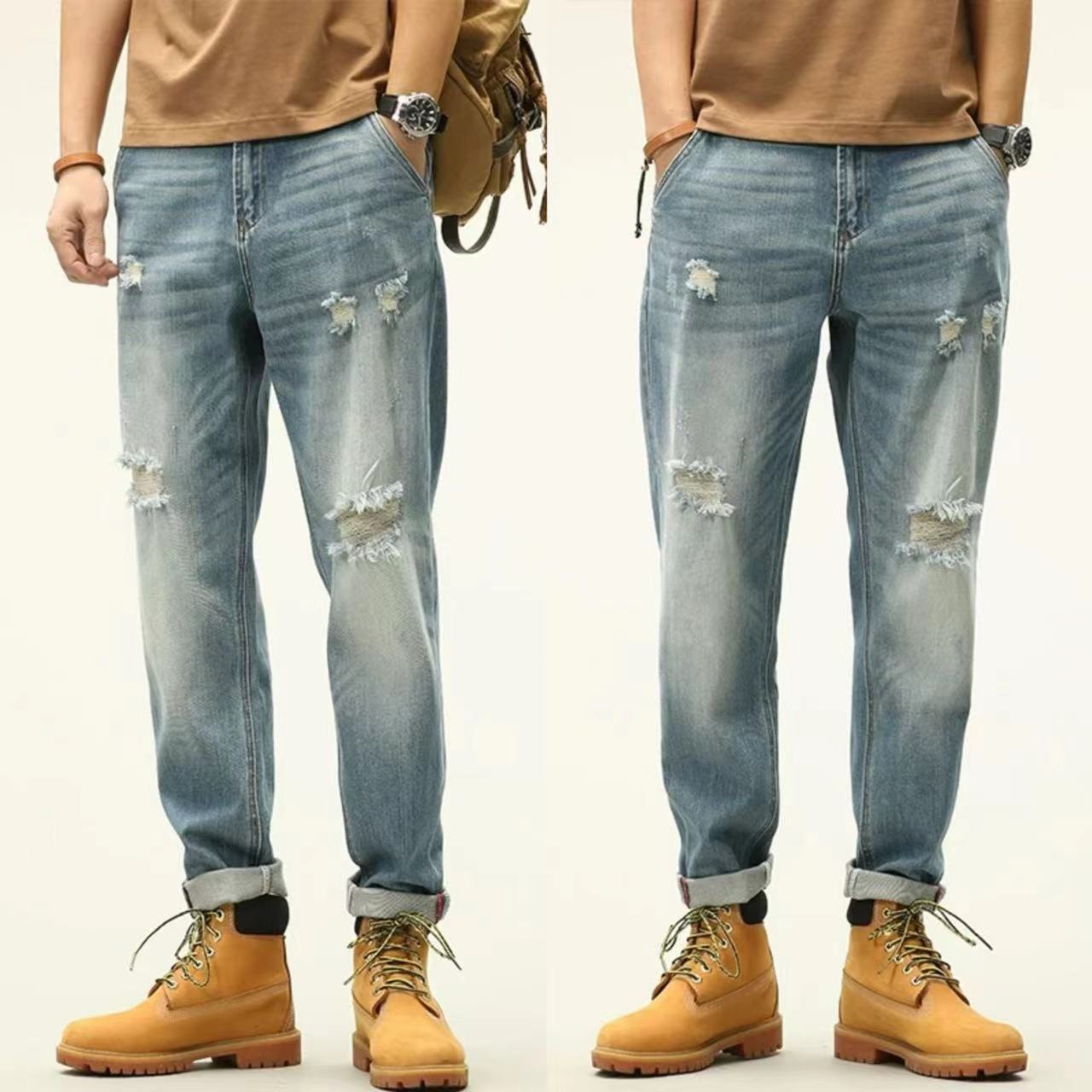 【牛仔裤孤品】款式齐全百搭28码到40码四季款男士牛仔裤水洗