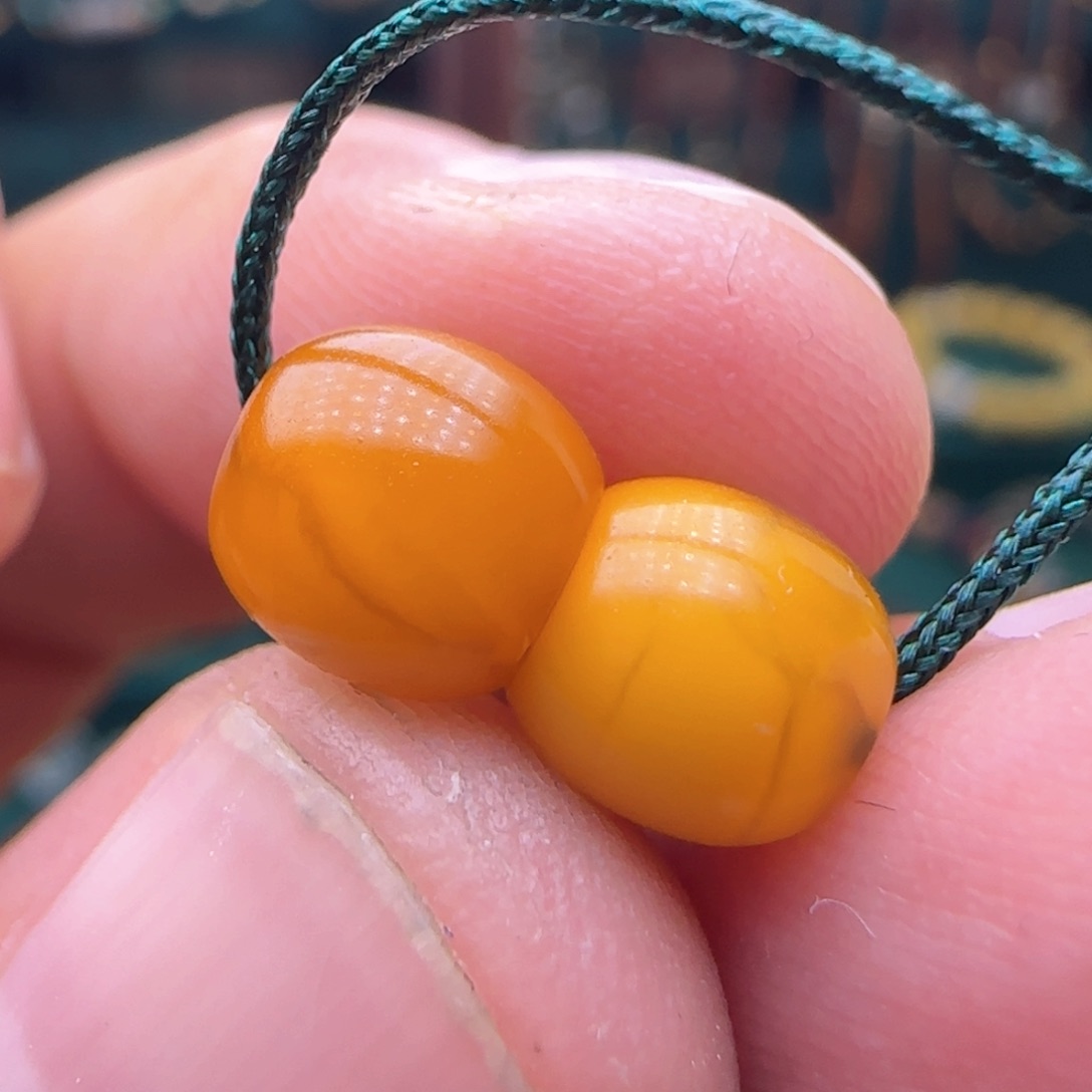 蜜蜡颈饰未镶嵌蜜蜡