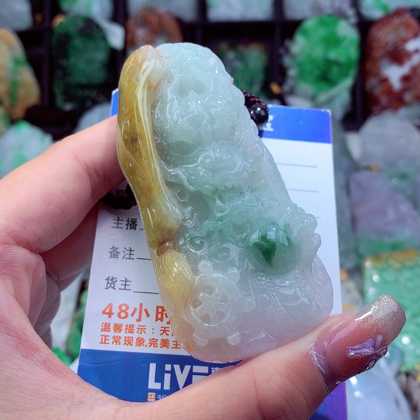 【闪购商品】翡翠颈饰未镶嵌挂件