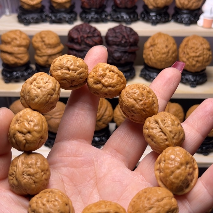 文玩核桃吊坠18w蛙蛙串23尺