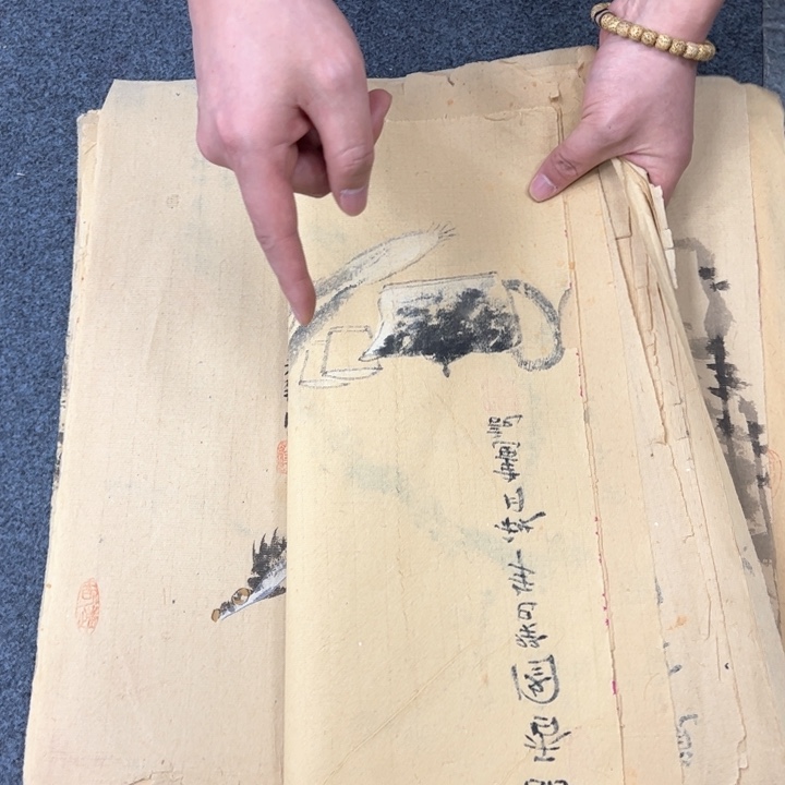 国画纯手绘作品欣赏图