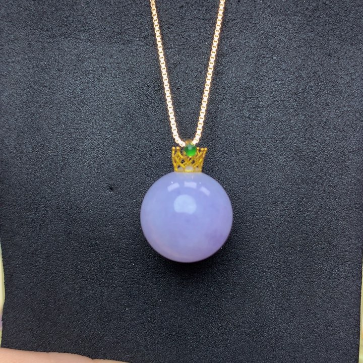 翡翠手链18K金镶嵌翡翠