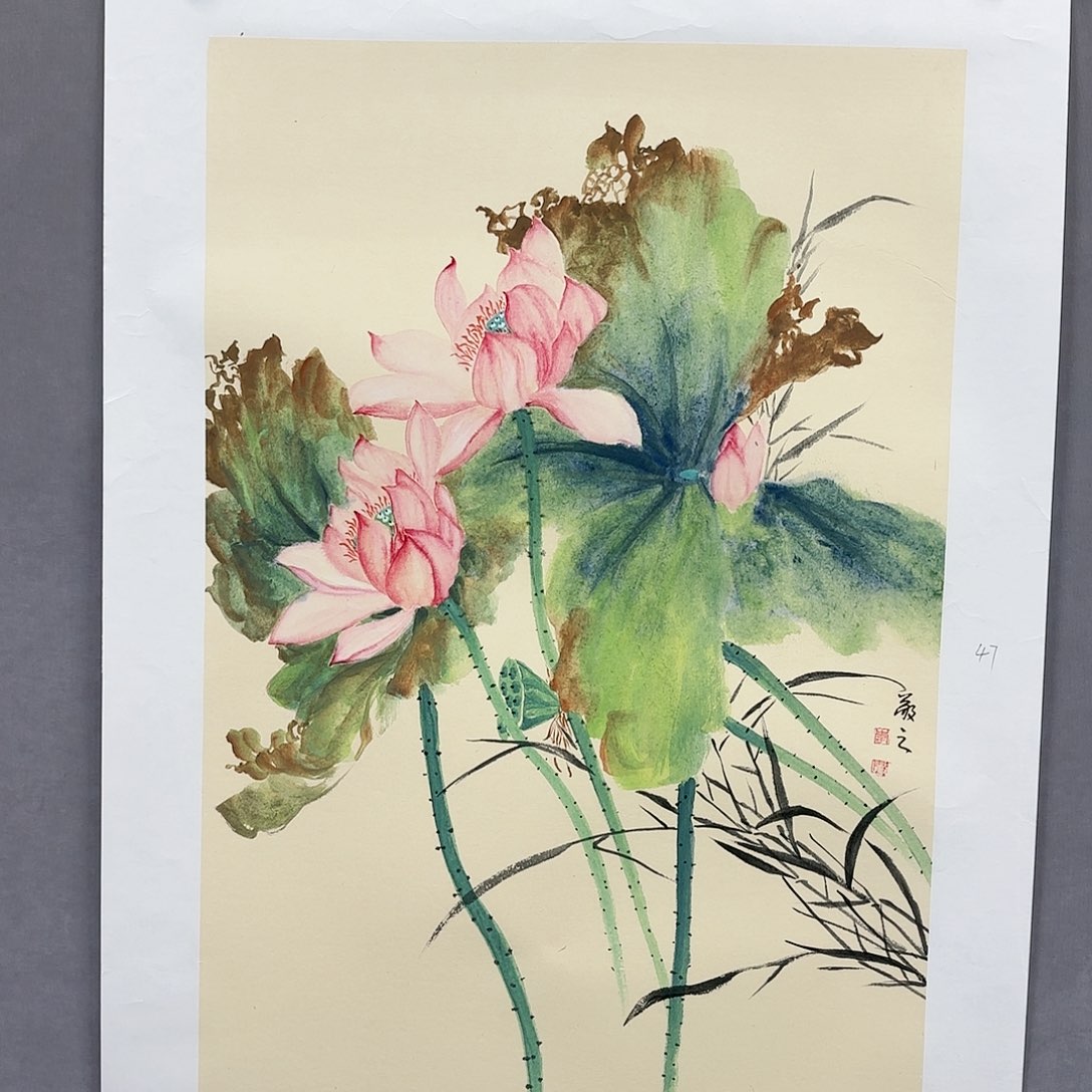 国画国画纯手绘作品请放心去藏