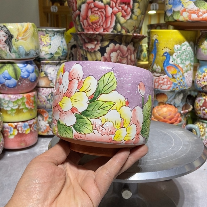 景德镇艺术手绘作品