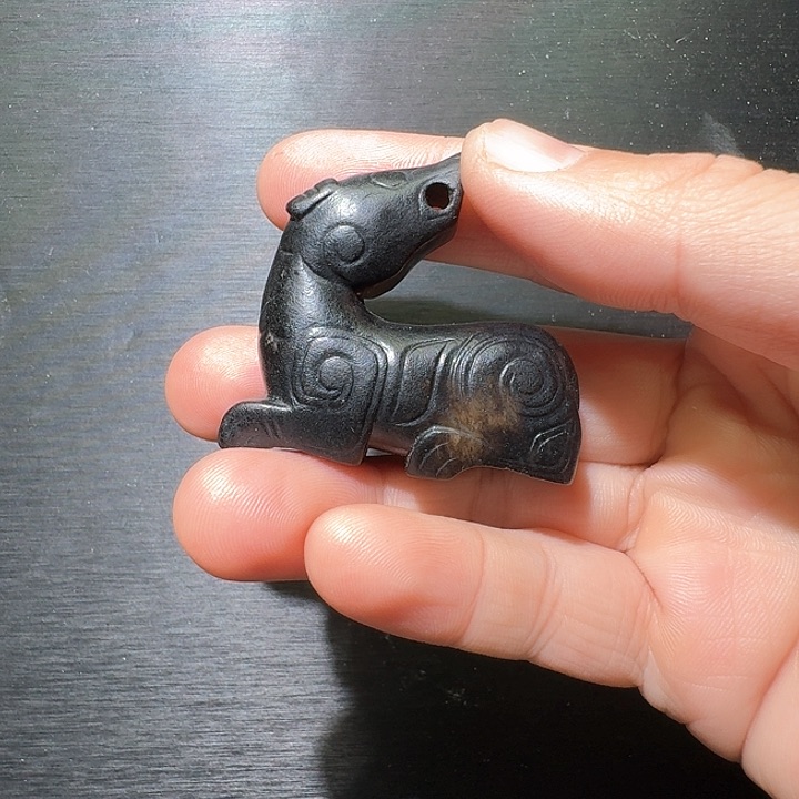 和田玉挂件未镶嵌清**寒