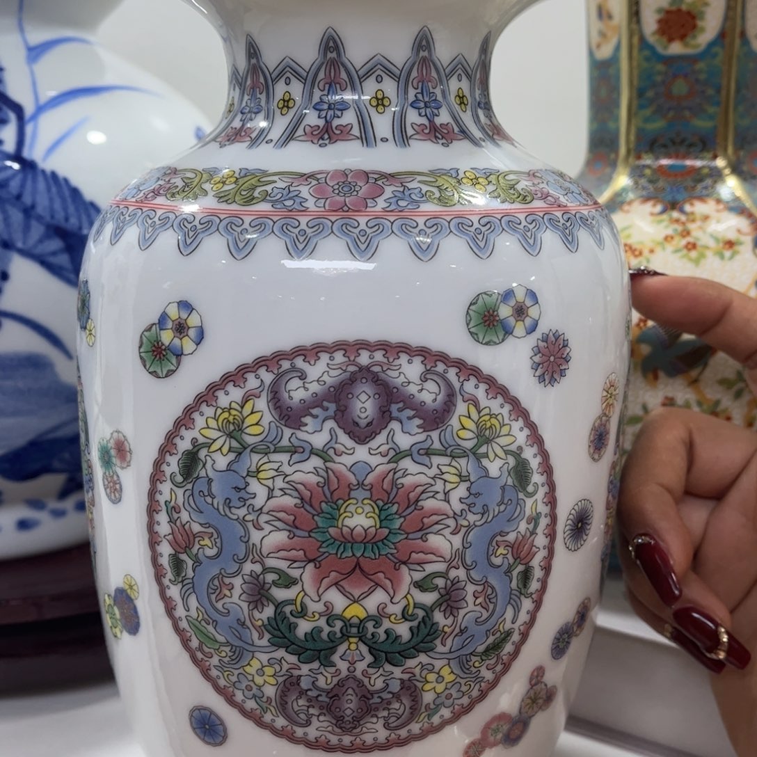 景德镇陶瓷花瓶摆件