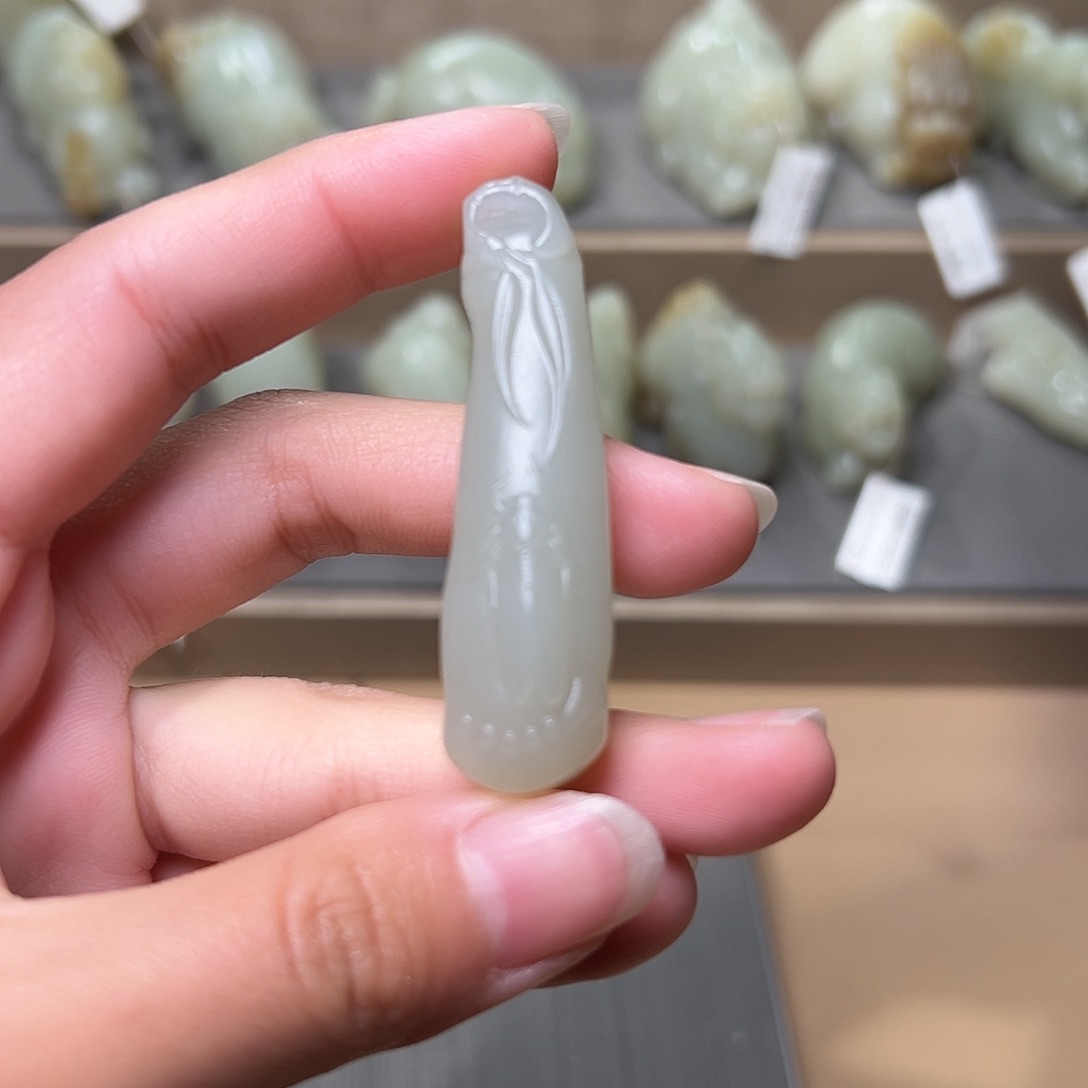 和田玉挂件未镶嵌