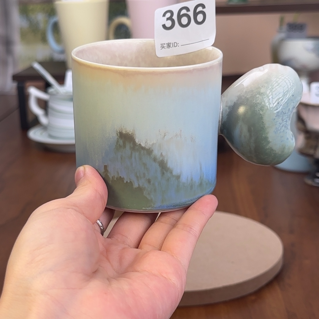 景德镇颜色釉茶杯