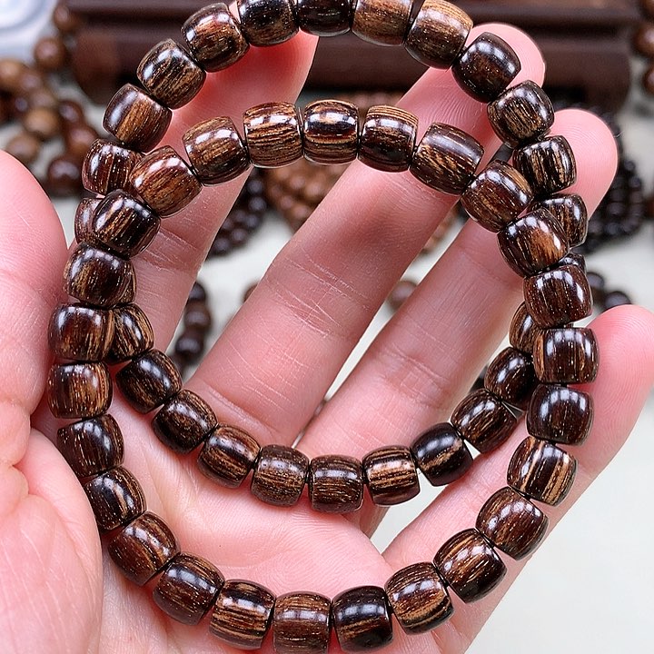 【闪购商品】贡木其他小单圈7*8黑油麻丝发其中一串福利