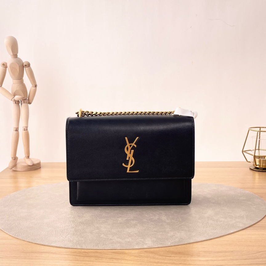 95新 YSL/圣罗兰 Sunset日落包/单肩包/7552