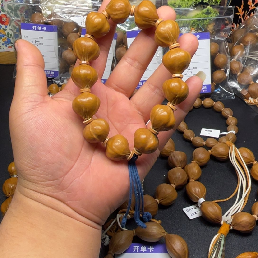 手串橄榄核蜜桃臀21mm