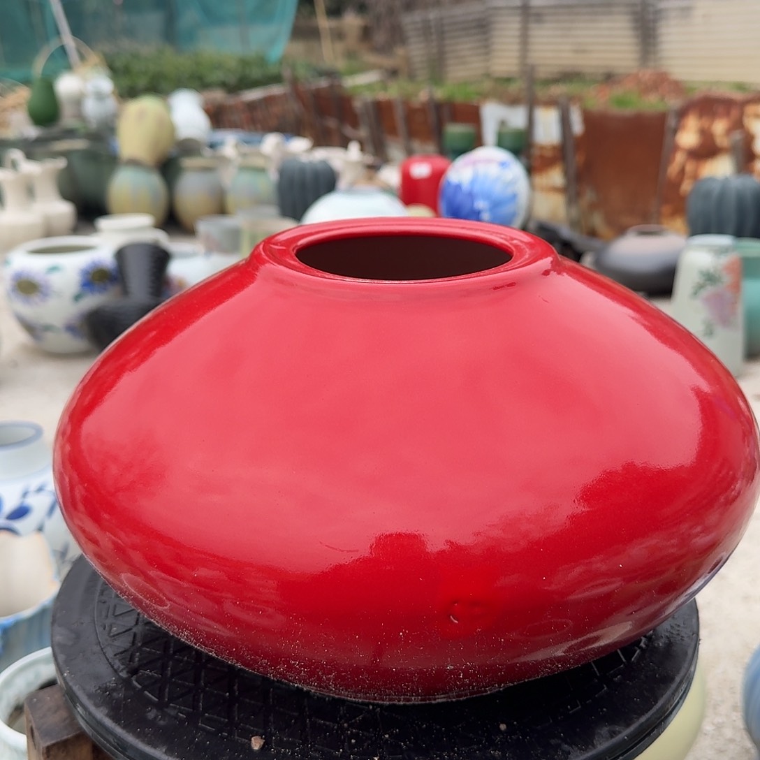 陶瓷微瑕景德镇手工花器