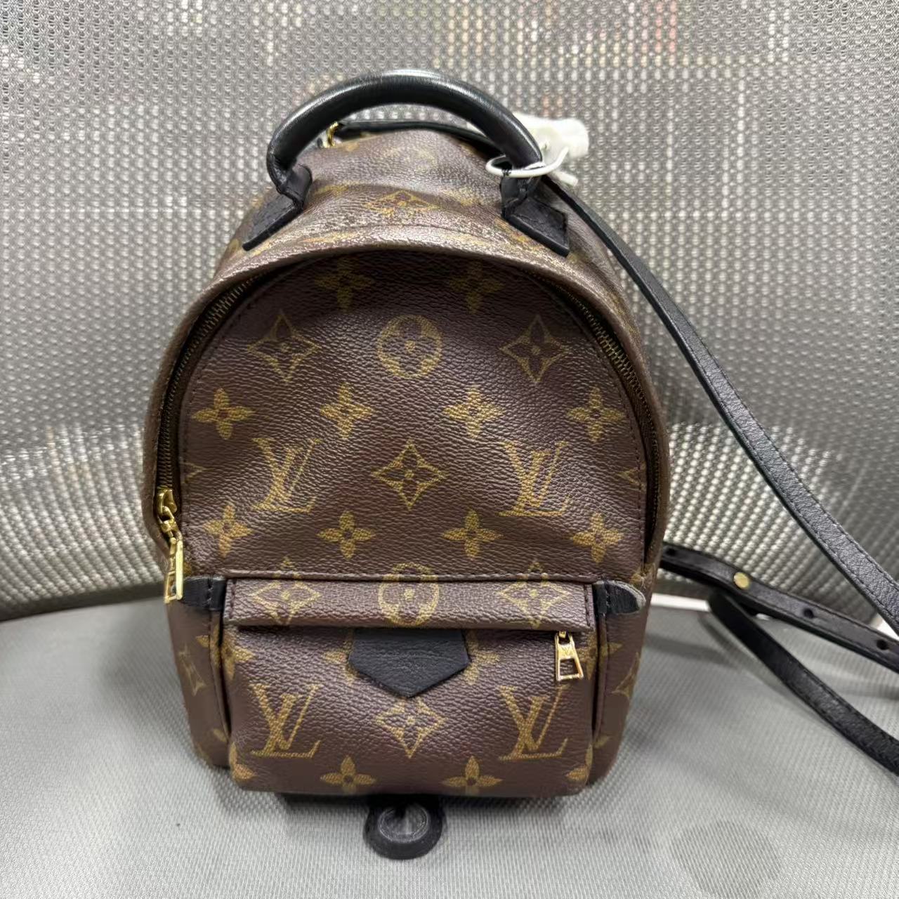 95新 LouisVuitton/路易威登 【安则专属】老花迷你双肩包
