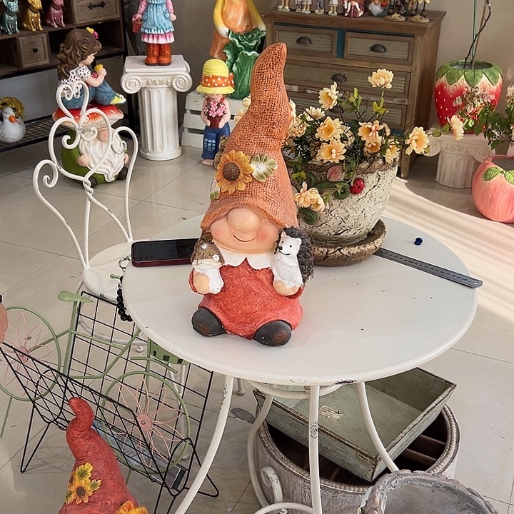 花园摆件红红火火