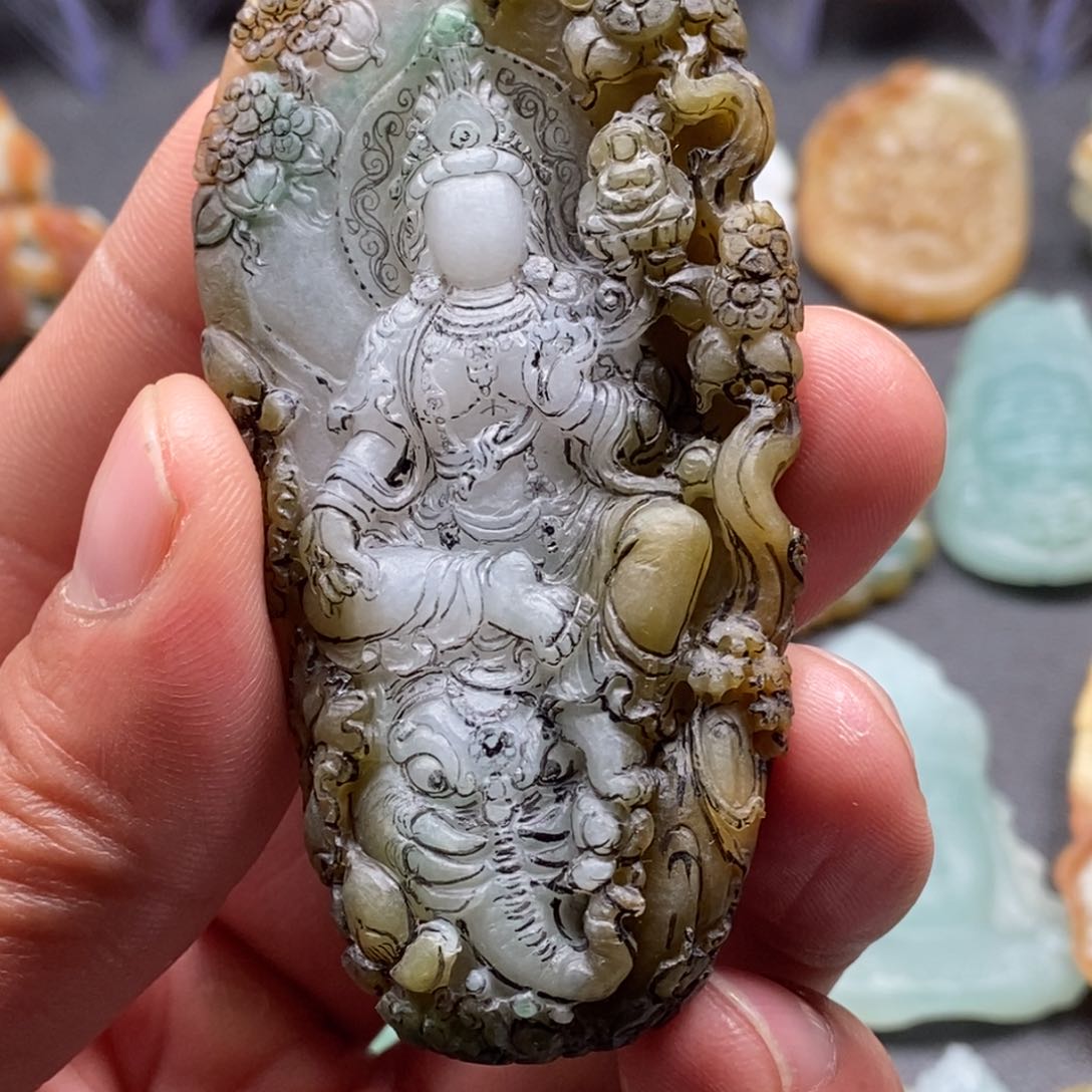 定制翡翠未镶嵌力*克翡翠