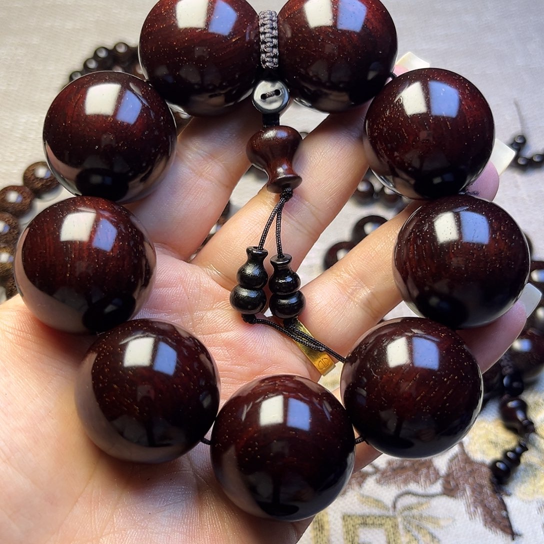 檀香紫檀（小叶紫檀）3.0 9颗多星