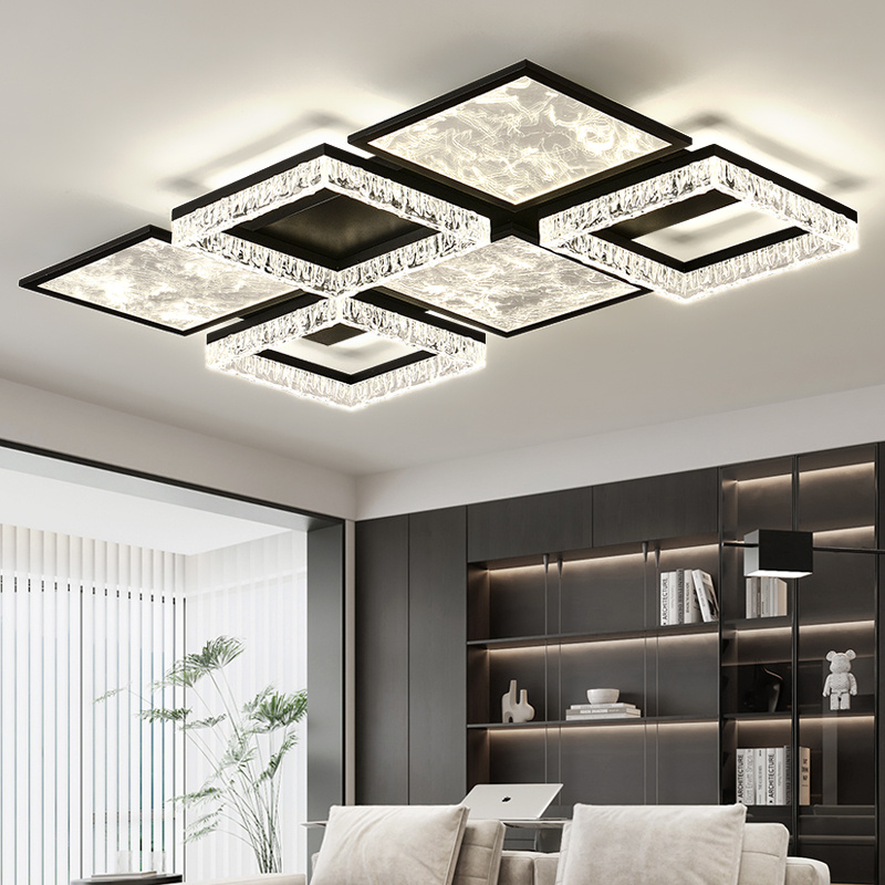 现代简约创意轻奢客厅灯大气时尚意式极简吸顶灯卧室书房灯具套餐