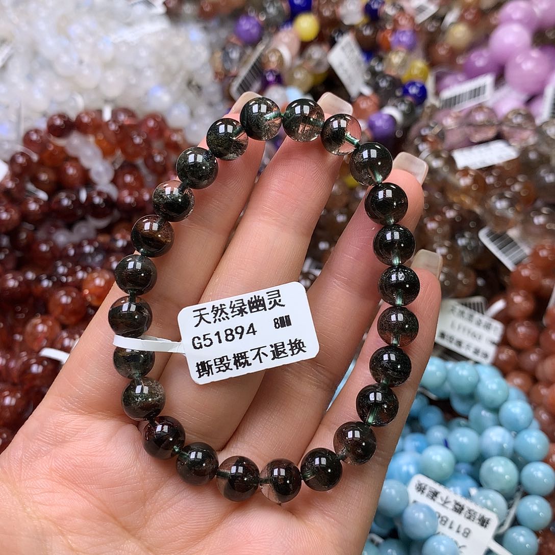 水晶手链未镶嵌，