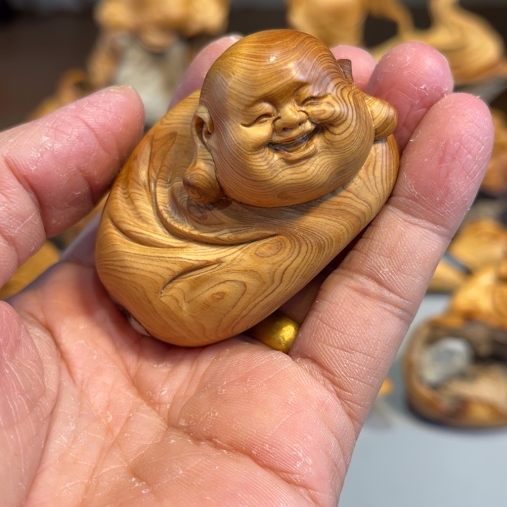 柏木（崖柏）根雕工艺摆件