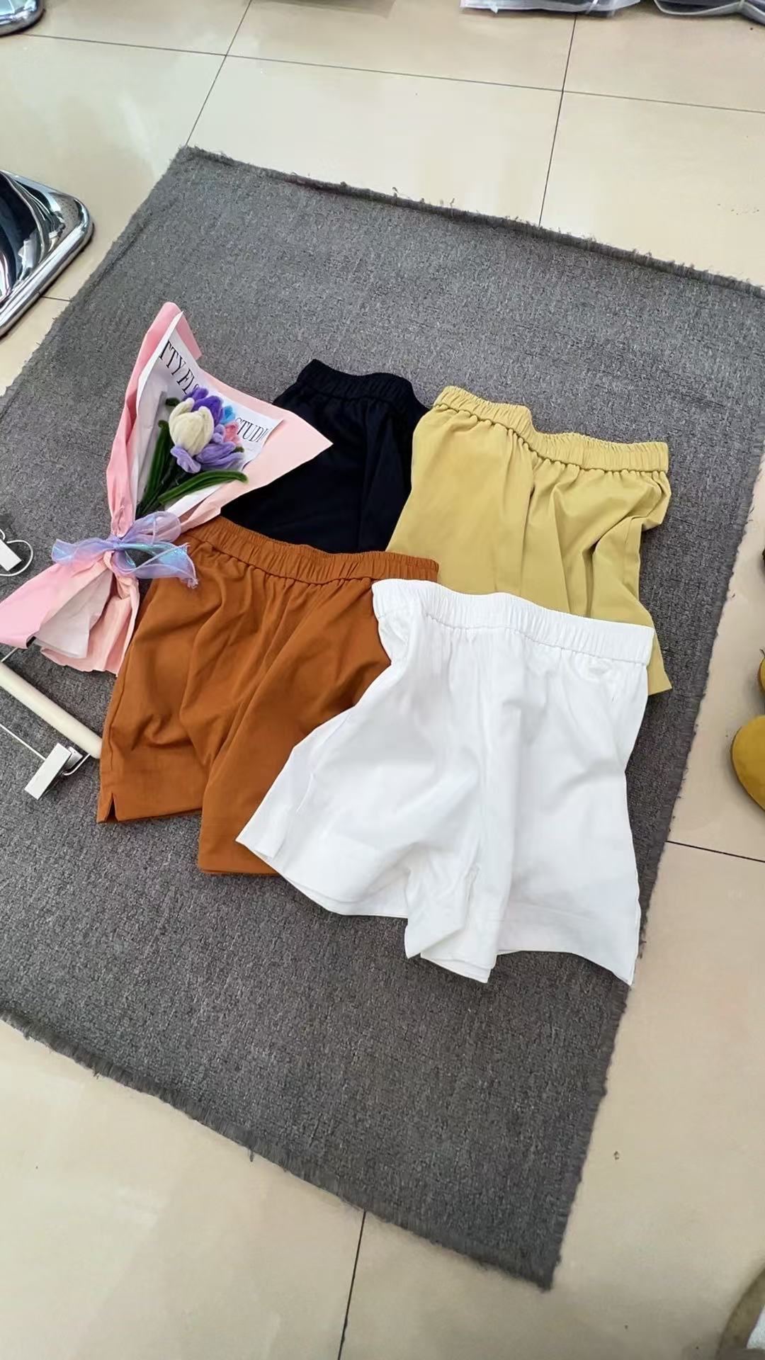 256111#夏季时尚百搭洋气透气短裤