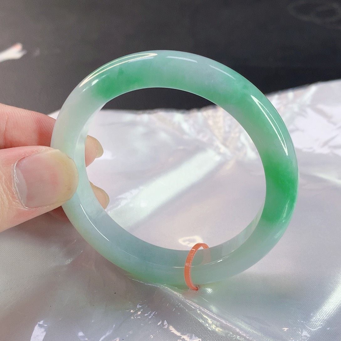 翡翠手镯未镶嵌715缅甸天然翡翠A货