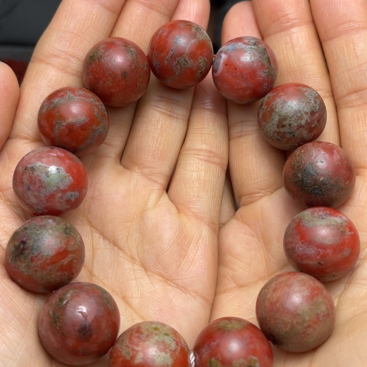 南红玛瑙手串19未镶嵌