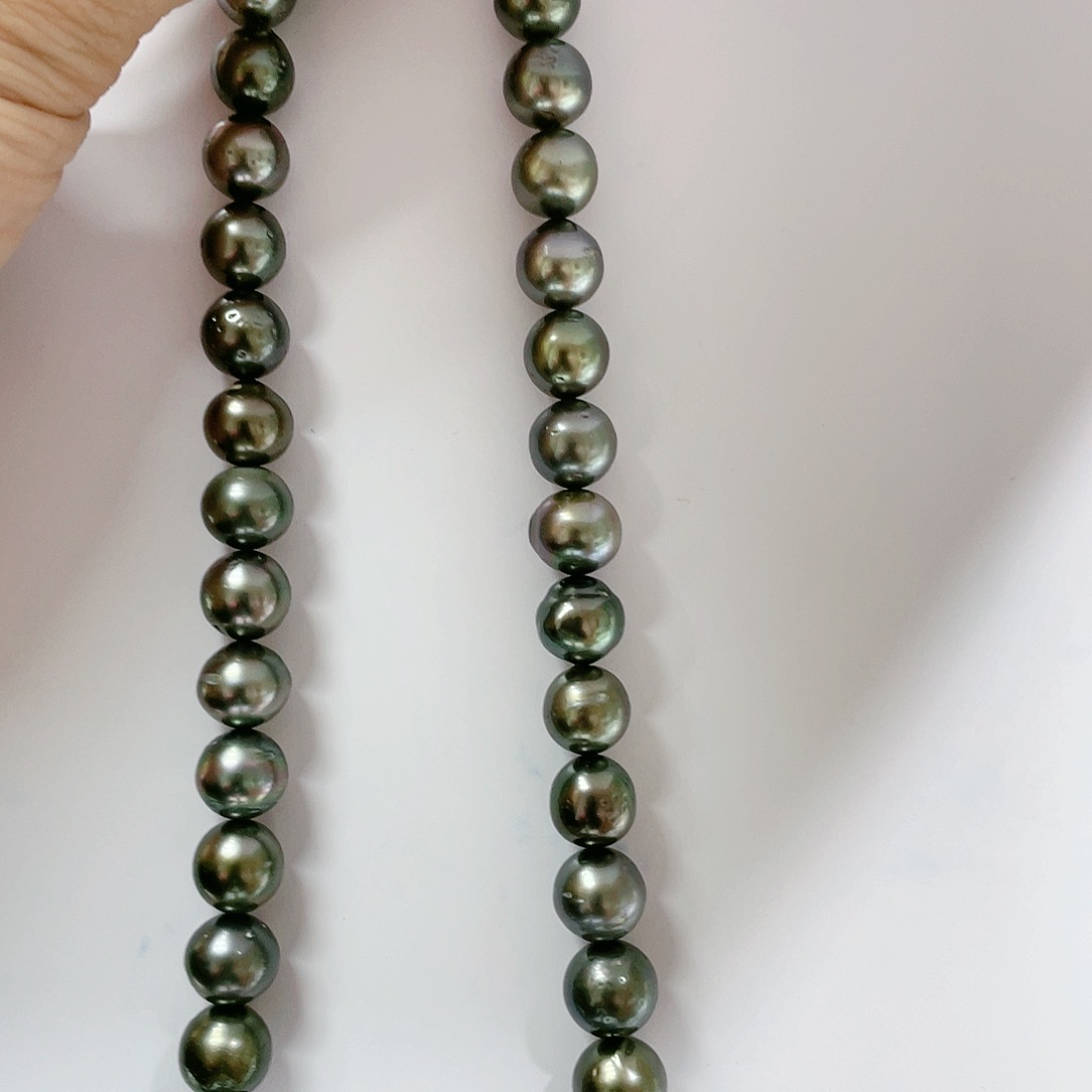 海水珍珠颈饰银S925镶嵌