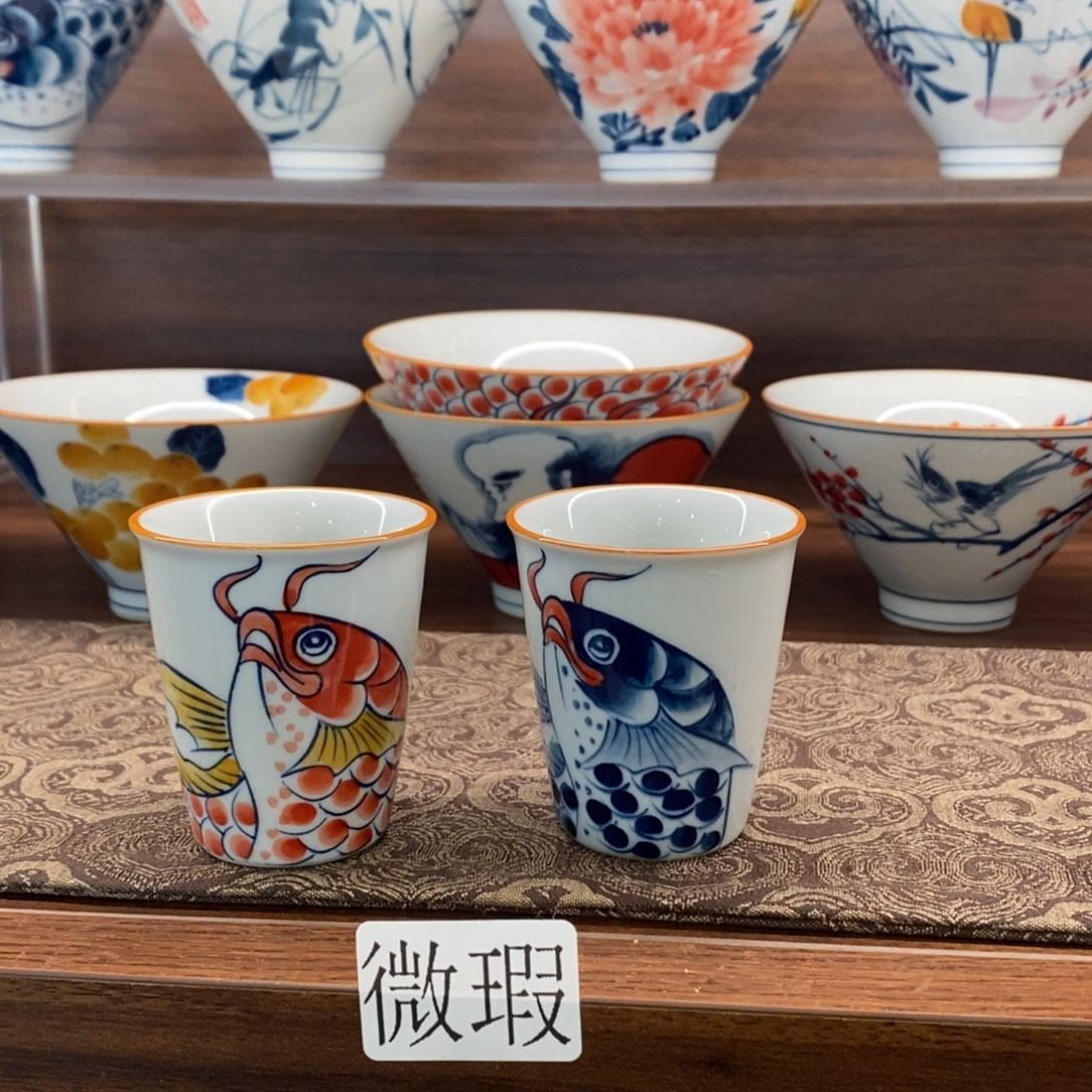 釉下彩手工绘制手工绘制