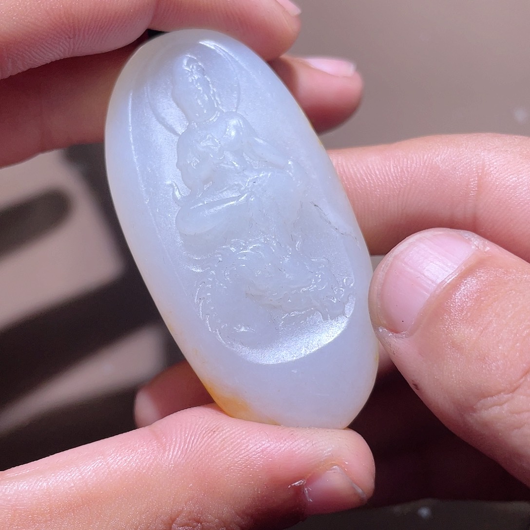 和田玉颈饰未镶嵌Z6