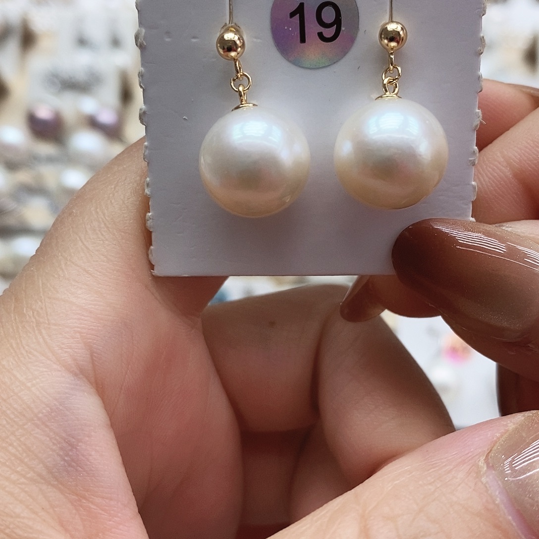 银S925镶嵌淡水珍珠颈饰