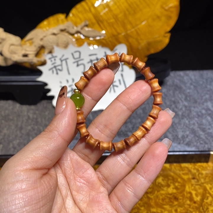 柏木金楠文创手串
