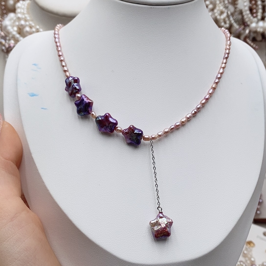 耳饰淡水珍珠银S925镶嵌