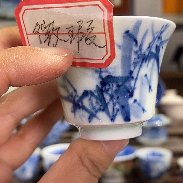 杯景德镇手工手绘陶瓷，高亮兴老师作品