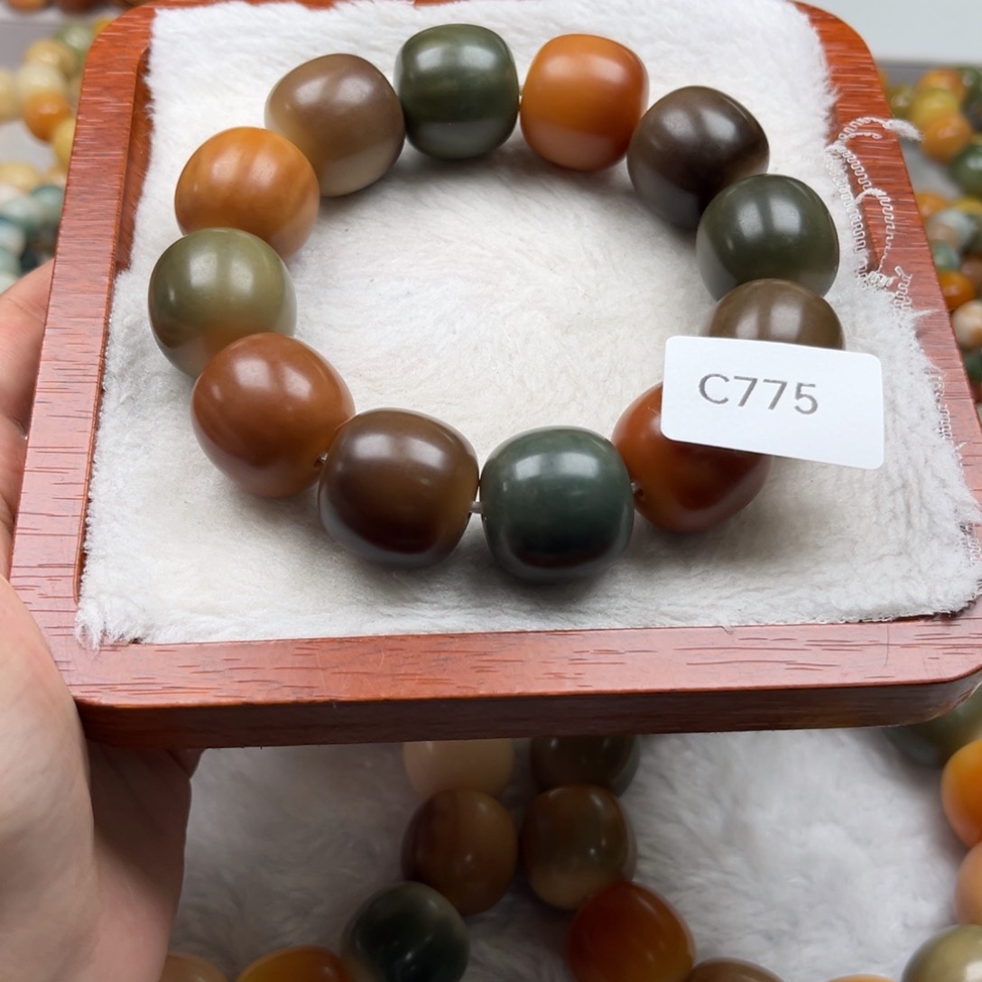 菩提根/象牙果吊坠鑫****鑫C775桶珠22mm一串通货