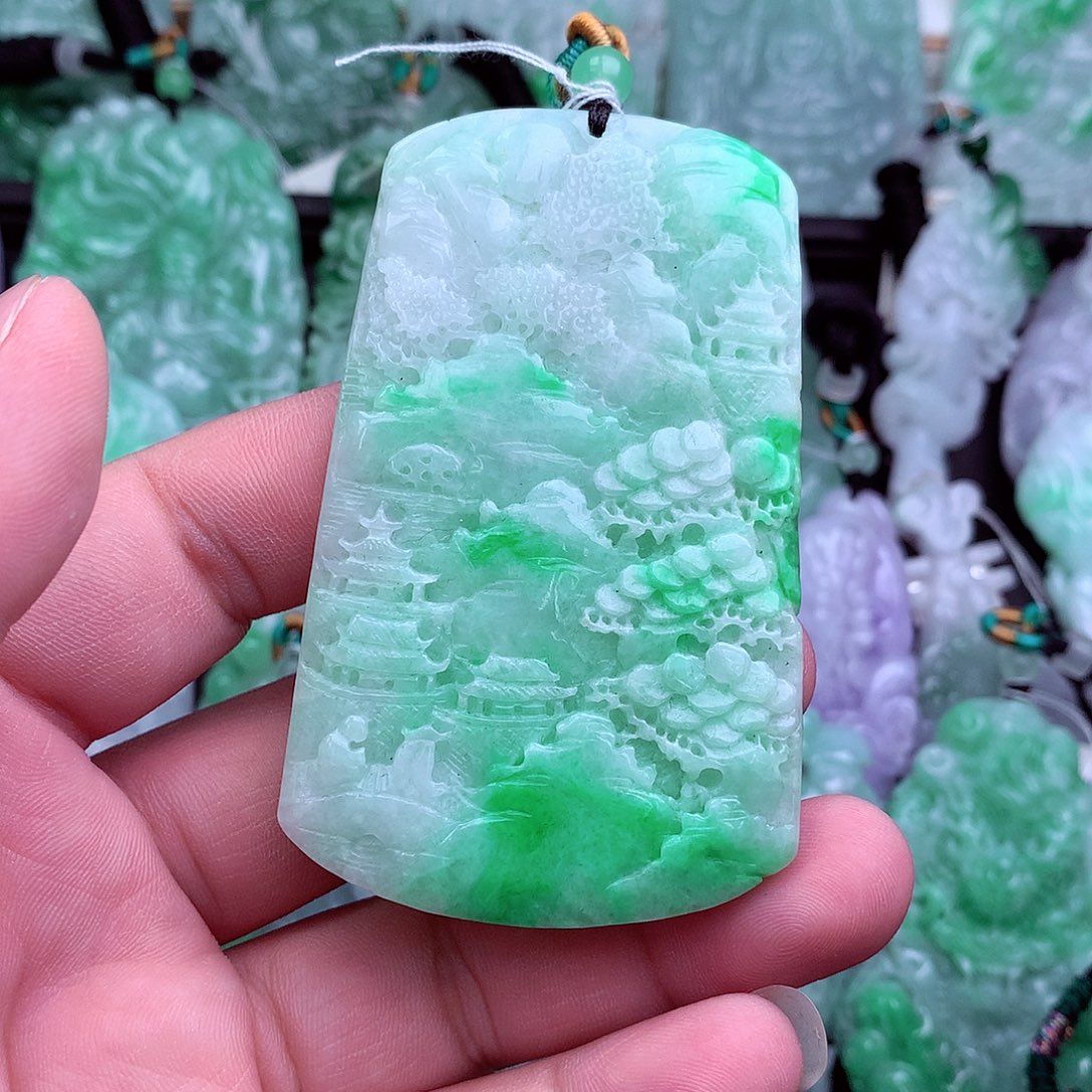 翡翠吊坠(不含链)未镶嵌