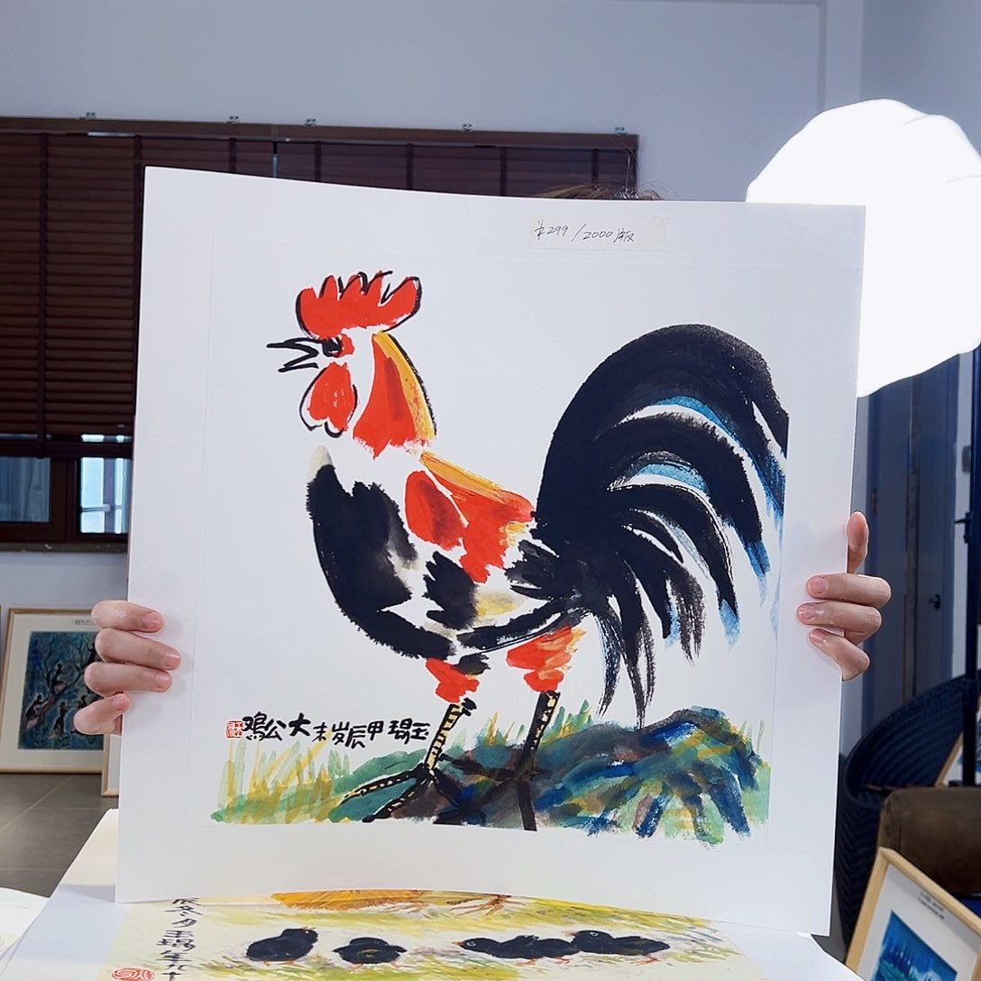 版画限量亲签版画s