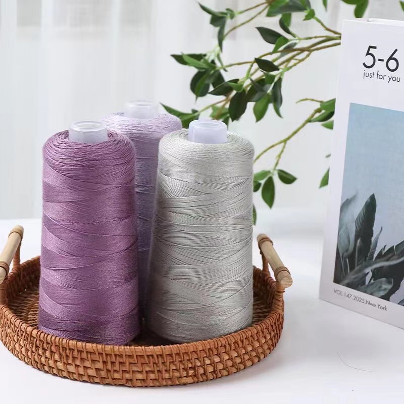 夏季款100%蚕丝线手工勾机编织冰凉丝滑柔软透气