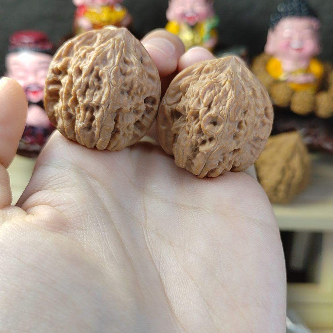 文玩核桃吊坠野生小众32+