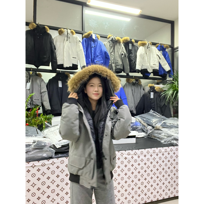 冬季新款加厚飞行员夹克工装羽绒服男女同款外套派克服1