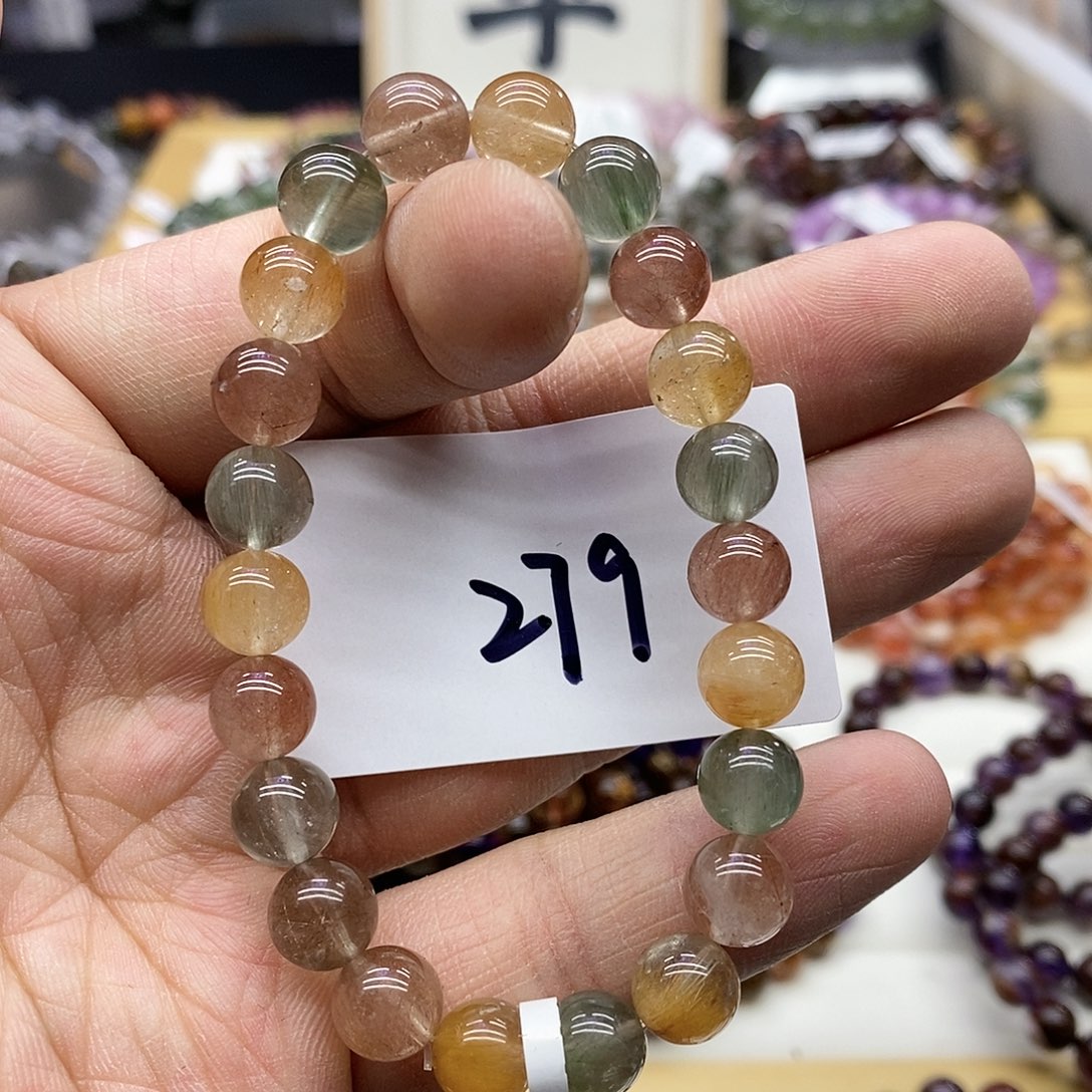 水晶手链未镶嵌天然