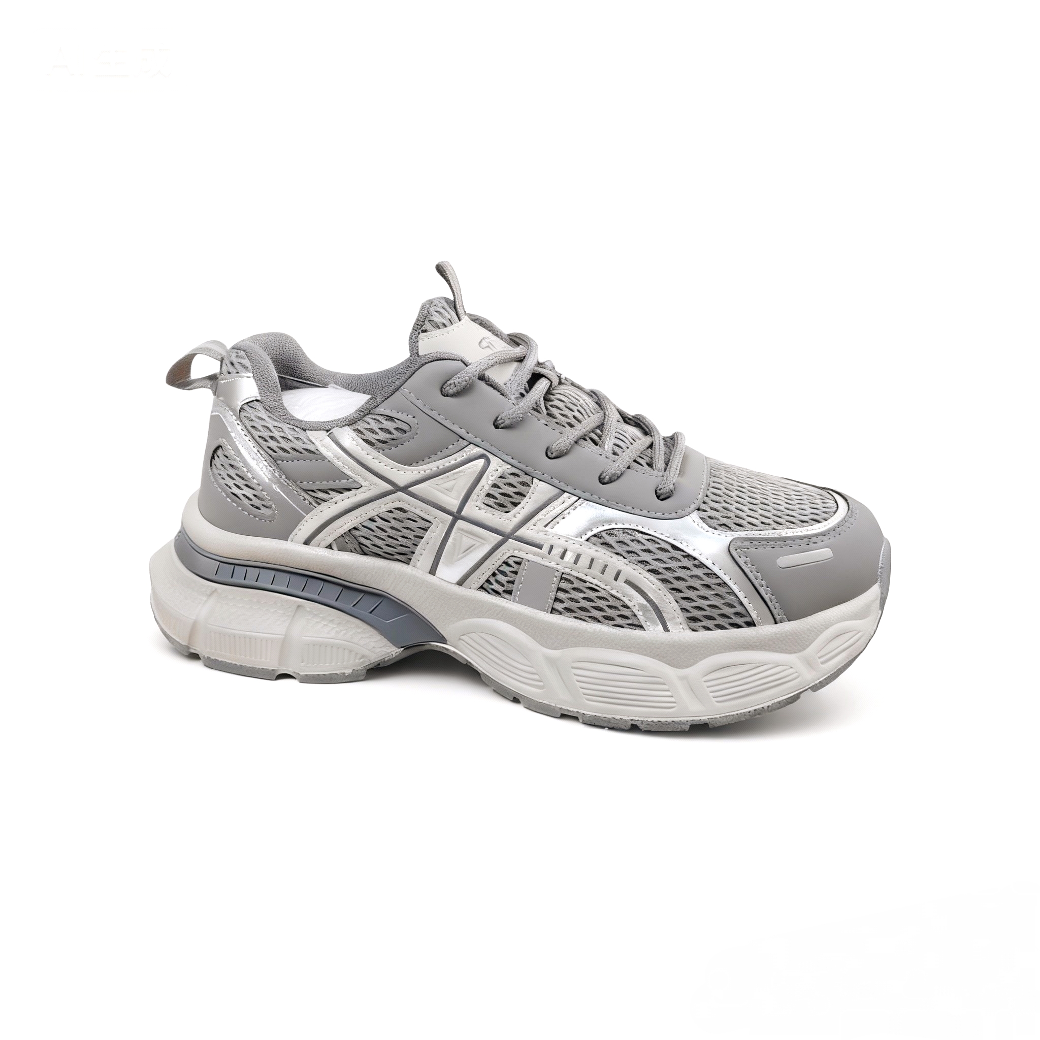 TAK复古潮流深灰色四季百搭男士休闲鞋老爹鞋男鞋软底防滑轻便