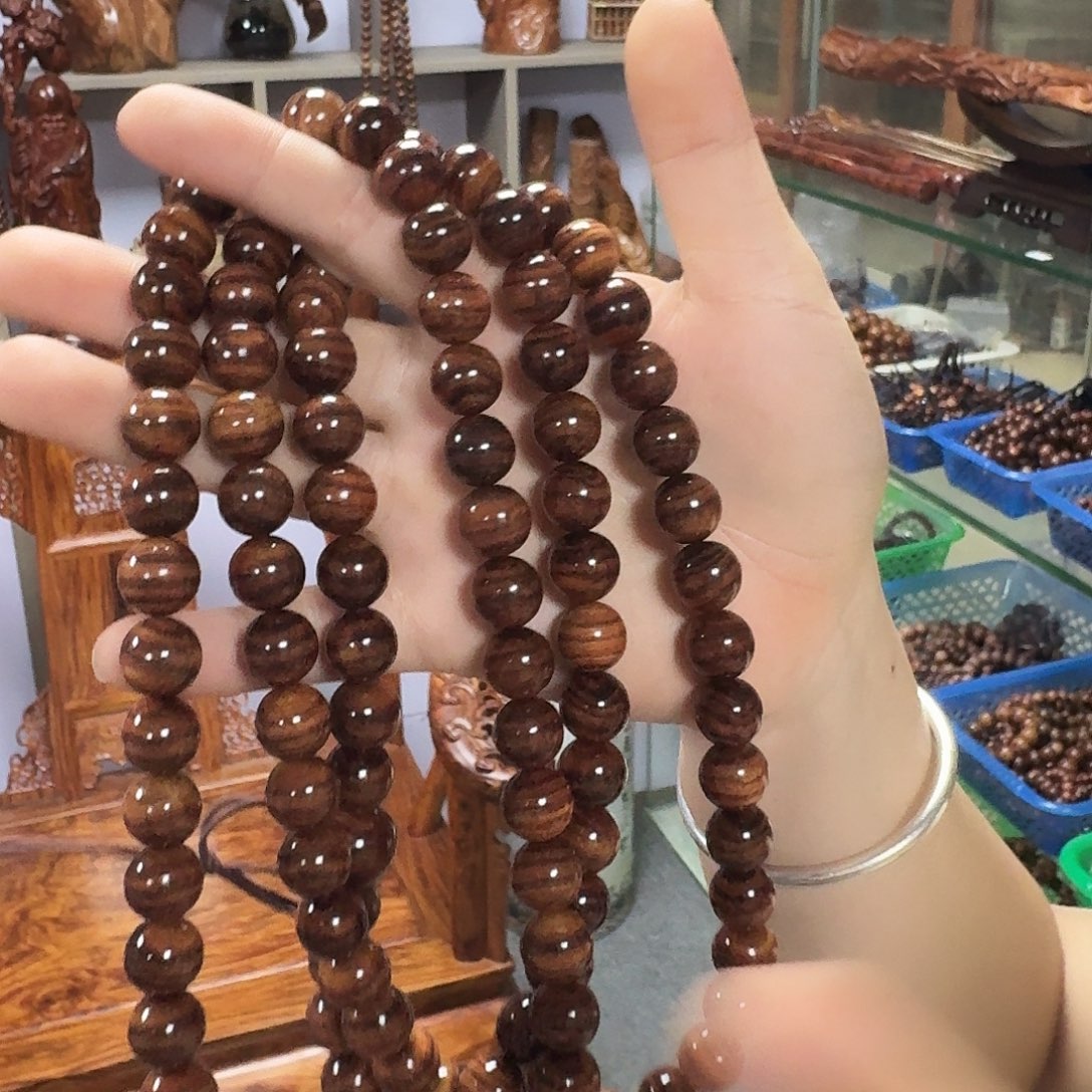 手串/手链黄花梨/降香黄檀1,2✖️108规格海黄手串