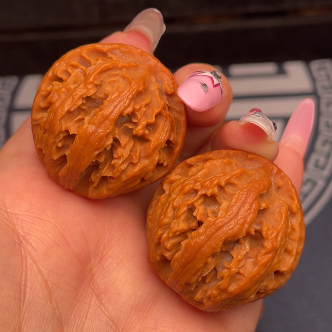 文玩核桃把件12号车