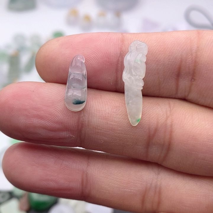 翡翠吊坠(不含链)未镶嵌周****鱼