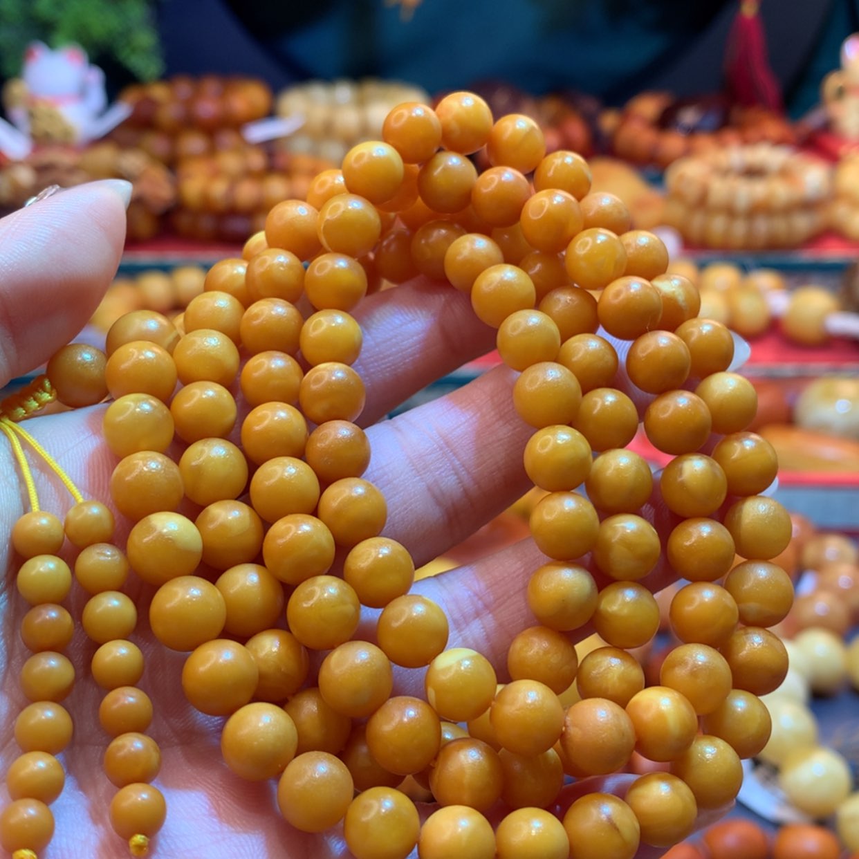 【闪购商品】蜜蜡手链未镶嵌蜜蜡手链