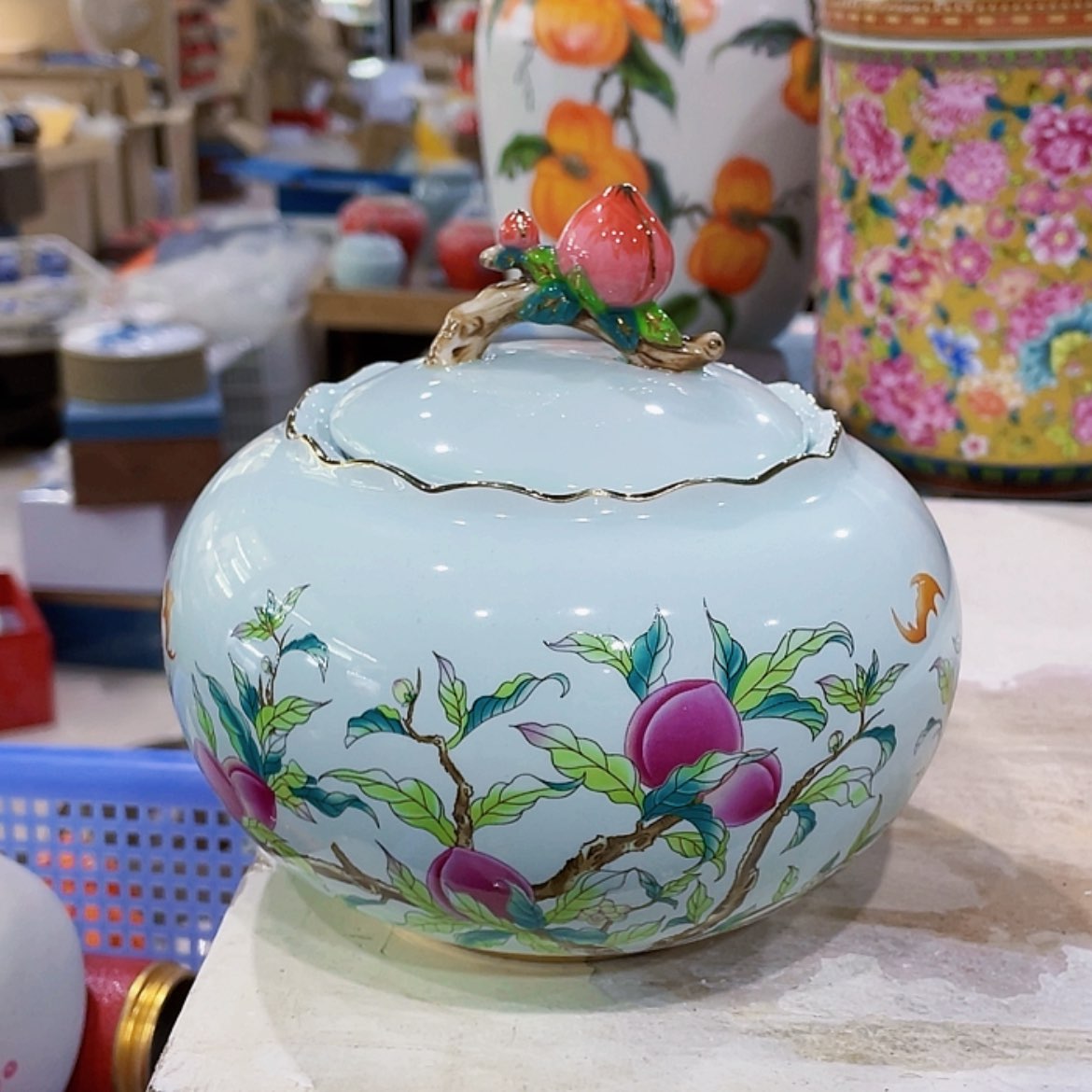 【闪购商品】罐陶瓷茶叶罐密封罐