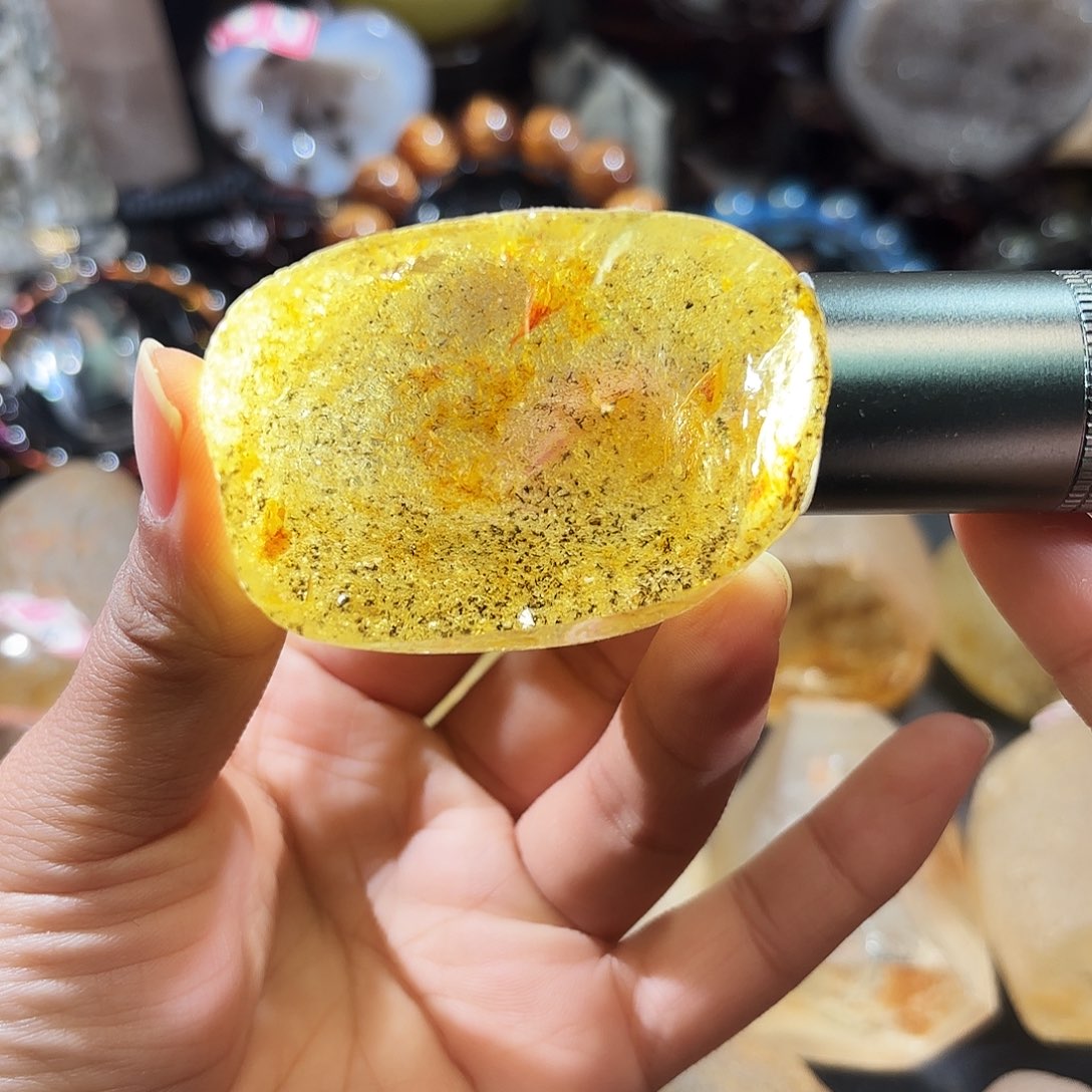 未镶嵌水晶手链天然