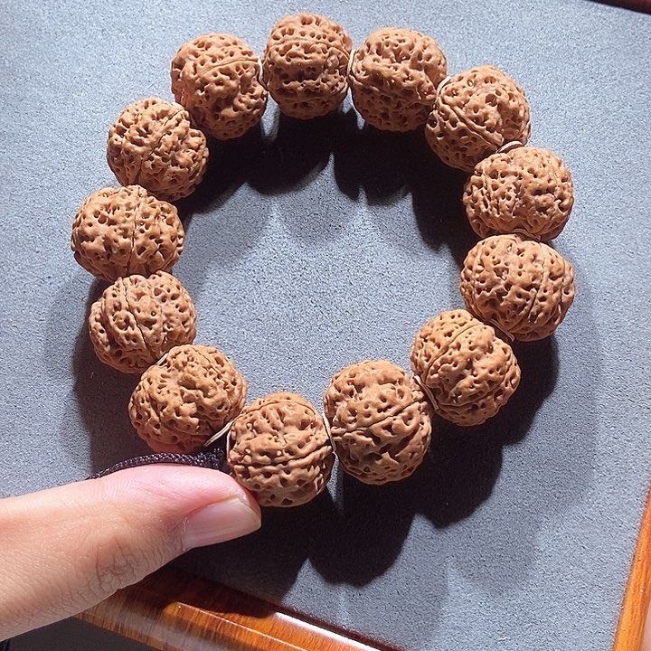 金刚菩提吊坠十*蜂窝双龙23mm