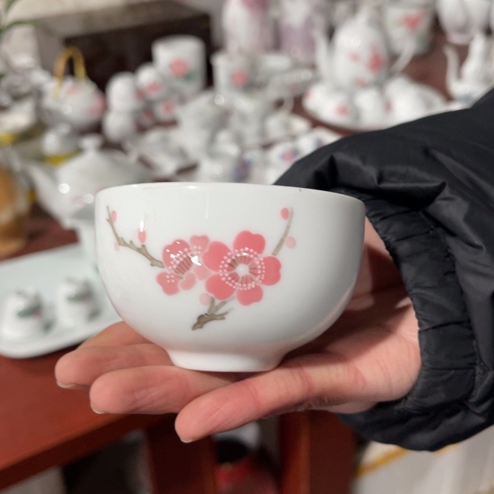 醴陵高温手绘80毫升