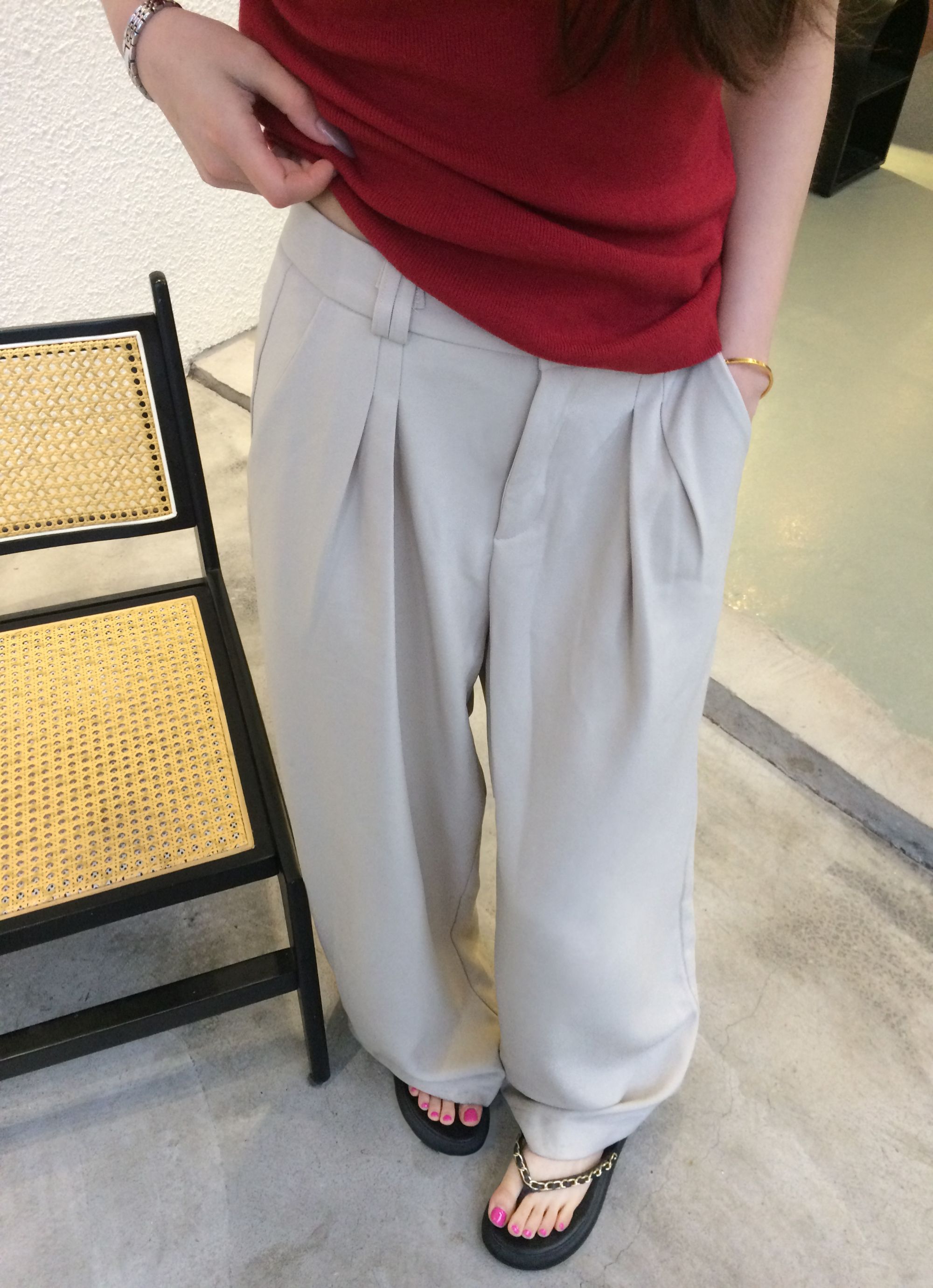 【CHUN】新款上新气质西装裤巨显腿长！百搭显瘦休闲阔腿裤